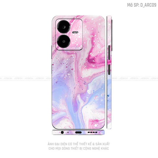 Dán Skin Vivo Y Series Hình Nghệ Thuật Arcrylic | D_ARC09