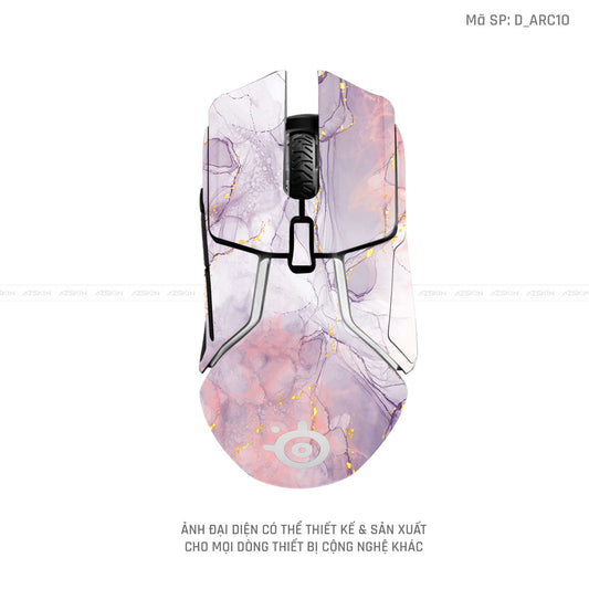 Skin Dán Chuột Steelseries Hình Acrylic | D_ARC10