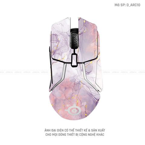 Skin Dán Chuột Steelseries Hình Acrylic | D_ARC10
