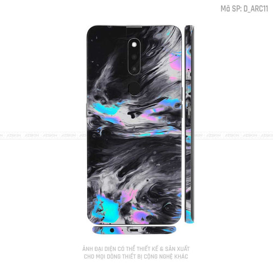 Miếng Dán Skin Điện Thoại OPPO F Series Hình Nghệ Thuật Arcrylic | D_ARC11