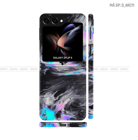 Dán Skin Galaxy Z Flip5 Hình Nghệ Thuật Arcrylic | D_ARC11