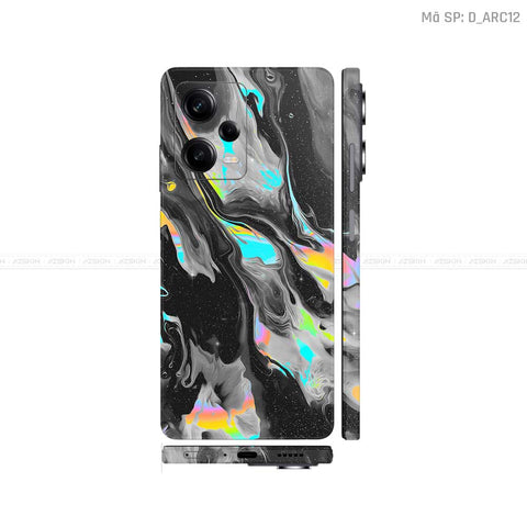 Dán Skin Xiaomi Redmi Note 12 Series Hình Nghệ Thuật Arcrylic | D_ARC12