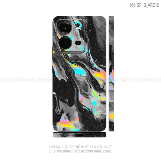 Dán Skin Vivo V Series Hình Nghệ Thuật Arcrylic | D_ARC12