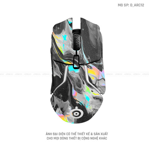 Skin Dán Chuột Steelseries Hình Acrylic | D_ARC12