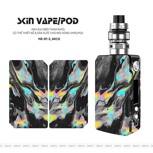 Dán Skin Vape Hình Nghệ Thuật Arcrylic | D_ARC12