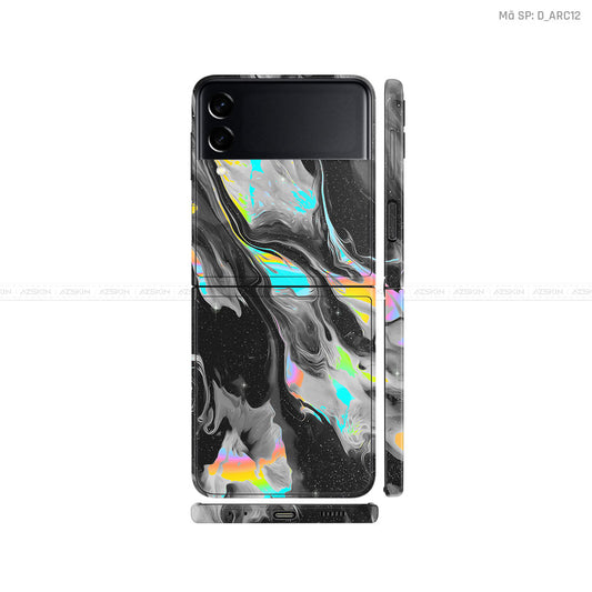 Dán Skin Galaxy Zflip4 Hình Nghệ Thuật Arcrylic | D_ARC12
