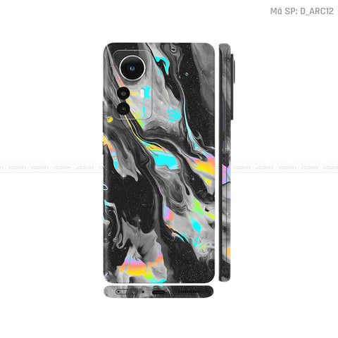 Dán Skin Xiaomi 12 Series Hình Nghệ Thuật Arcrylic | D_ARC12