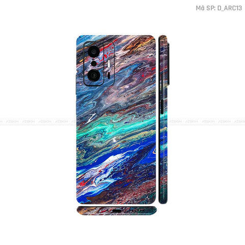 Dán Skin Xiaomi 11 Series Hình Nghệ Thuật Arcrylic | D_ARC13