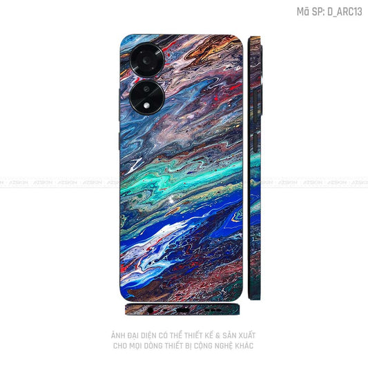 Miếng Dán Skin Điện Thoại OPPO A Series Hình Nghệ Thuật Arcrylic | D_ARC13