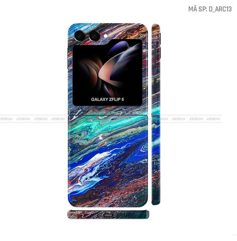 Dán Skin Galaxy Z Flip5 Hình Nghệ Thuật Arcrylic | D_ARC13