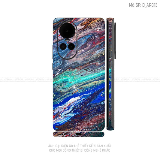 Dán Skin Điện Thoại OPPO Reno Series Hình Nghệ Thuật Arcrylic | D_ARC13