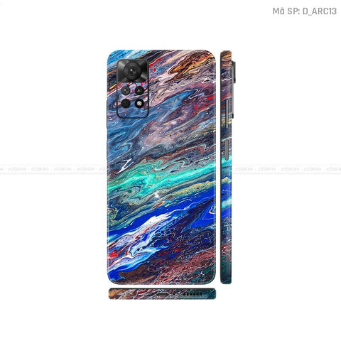 Dán Skin Xiaomi Redmi Note 11 Series Hình Nghệ Thuật Arcrylic | D_ARC13