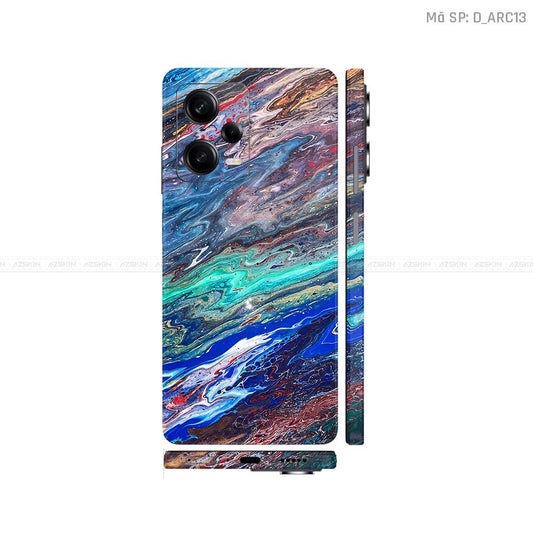 Dán Skin Xiaomi Redmi Note 12 Series Hình Nghệ Thuật Arcrylic | D_ARC13