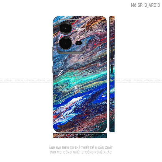 Dán Skin Vivo V Series Hình Nghệ Thuật Arcrylic | D_ARC13