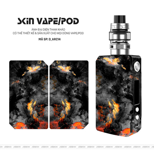 Dán Skin Vape Hình Nghệ Thuật Arcrylic | D_ARC14