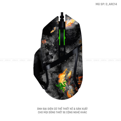 Skin Dán Chuột Razer Hình Nghệ Thuật Arcrylic | D_ARC14