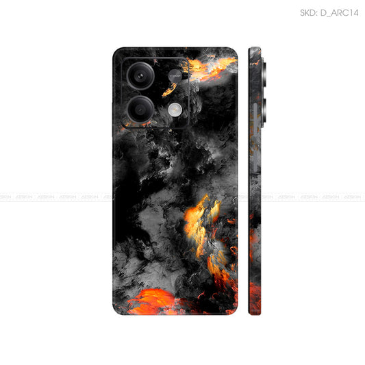 Dán Skin Điện Thoại Xiaomi Redmi 13 Series Hình Nghệ Thuật Arcrylic | D_ARC14