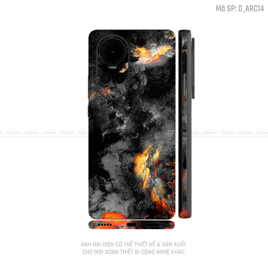 Dán Skin Điện Thoại OPPO Reno Series Hình Nghệ Thuật Arcrylic | D_ARC14