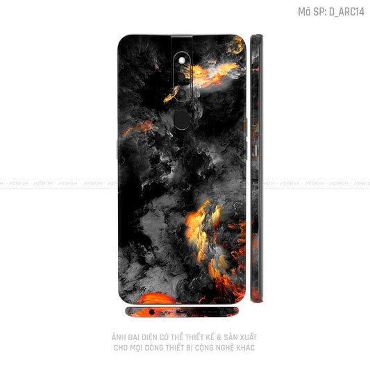 Miếng Dán Skin Điện Thoại OPPO F Series Hình Nghệ Thuật Arcrylic | D_ARC14