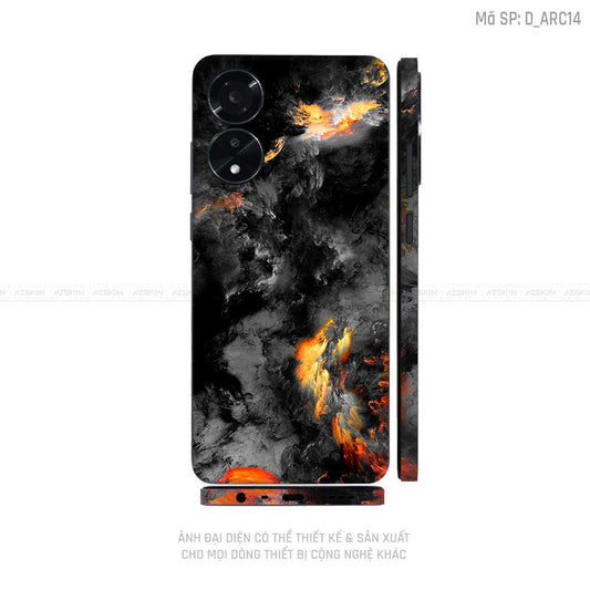 Miếng Dán Skin Điện Thoại OPPO A Series Hình Nghệ Thuật Arcrylic | D_ARC14