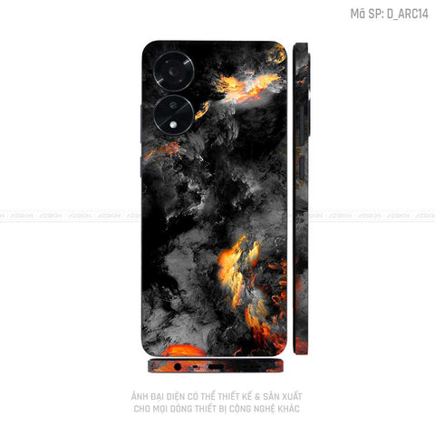 Miếng Dán Skin Điện Thoại OPPO A Series Hình Nghệ Thuật Arcrylic | D_ARC14