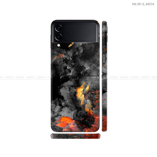 Dán Skin Galaxy Zflip4 Hình Nghệ Thuật Arcrylic | D_ARC13