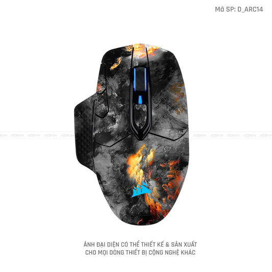 Skin Dán Chuột Corsair Nghệ Thuật Acrylic | D_ARC14