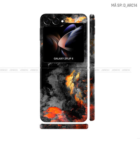 Dán Skin Galaxy Z Flip5 Hình Nghệ Thuật Arcrylic | D_ARC14