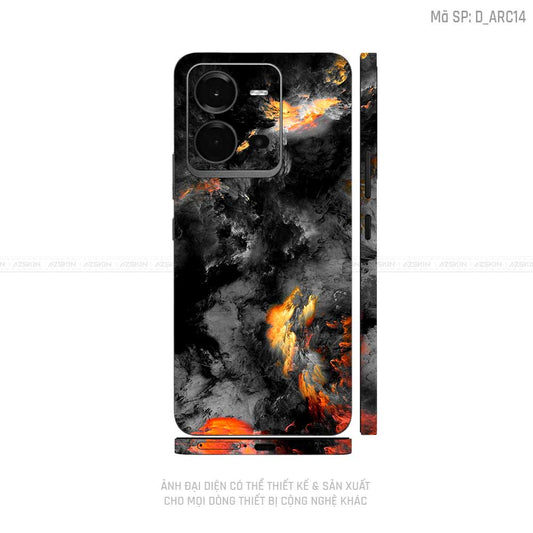 Dán Skin Vivo V Series Hình Nghệ Thuật Arcrylic | D_ARC14