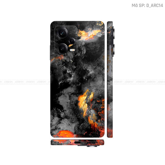 Dán Skin Xiaomi Redmi Note 12 Series Hình Nghệ Thuật Arcrylic | D_ARC14