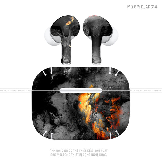 Dán Skin Tai Nghe Airpod 3 Hình Nghệ Thuật Arcrylic | D_ARC14