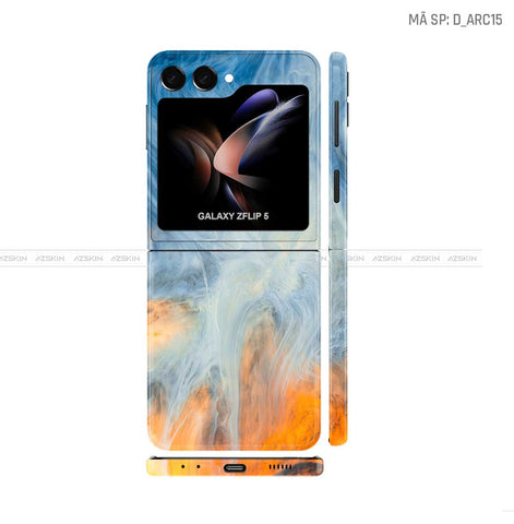 Dán Skin Galaxy Z Flip5 Hình Nghệ Thuật Arcrylic | D_ARC15