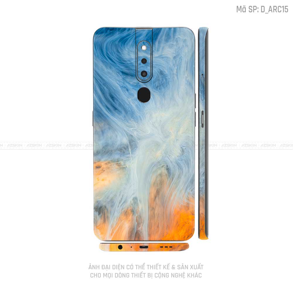 Miếng Dán Skin Điện Thoại OPPO F Series Hình Nghệ Thuật Arcrylic | D_ARC15