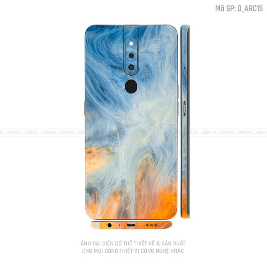 Miếng Dán Skin Điện Thoại OPPO F Series Hình Nghệ Thuật Arcrylic | D_ARC15