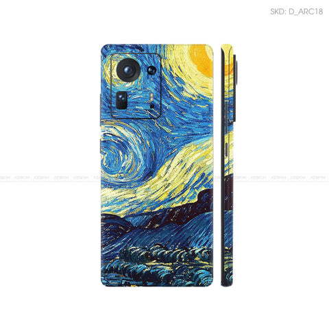 Dán Skin Điện Thoại Xiaomi Mi Mix Series Hình Nghệ Thuật Arcrylic | D_ARC18