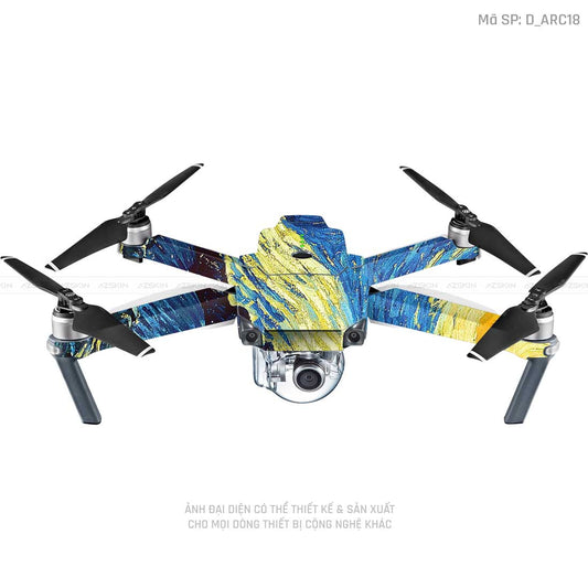 Dán Skin Flycam Hình Nghệ Thuật Arcrylic | D_ARC18