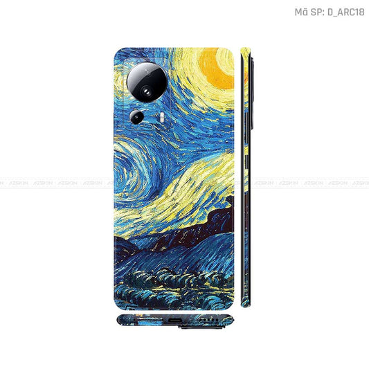 Dán Skin Xiaomi 13 Series Hình Nghệ Thuật Arcrylic | D_ARC18