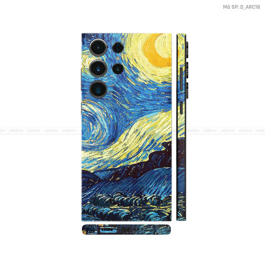 Dán Skin Samsung Galaxy S24 Series Chủ Đề Nghệ Thuật Arcrylic | D_ARC18