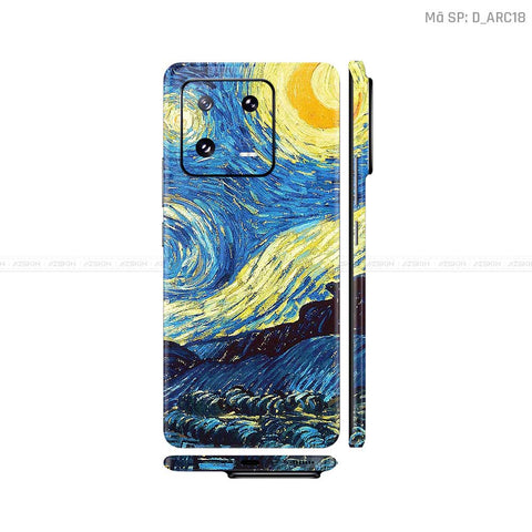 Dán Skin Xiaomi 13 Series Hình Nghệ Thuật Arcrylic | D_ARC18