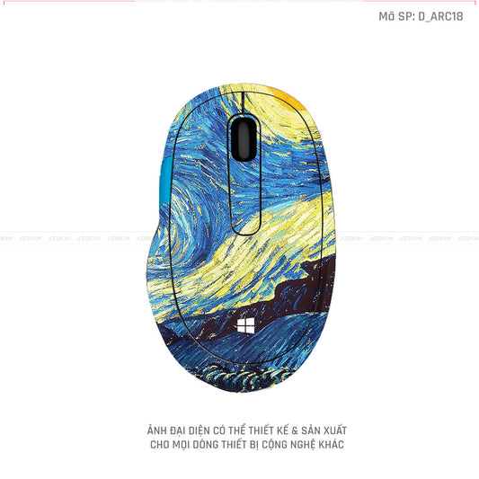 Skin Dán Chuột Microsoft Hình Nghệ Thuật Arcrylic | D_ARC18