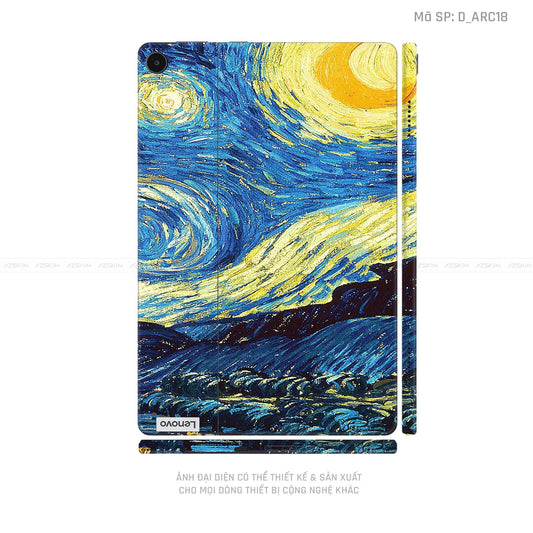 Dán Skin Máy Tính Bảng Lenovo Pad Series Hình Nghệ Thuật Arcrylic | D_ARC18