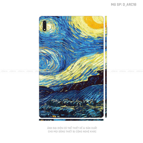 Dán Skin Galaxy Tab S9 Series Hình Nghệ Thuật Arcrylic | D_ARC18