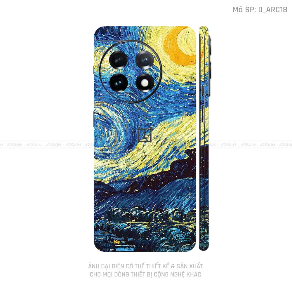 Dán Skin Oneplus Ace Series Hình Nghệ Thuật Arcrylic | D_ARC18