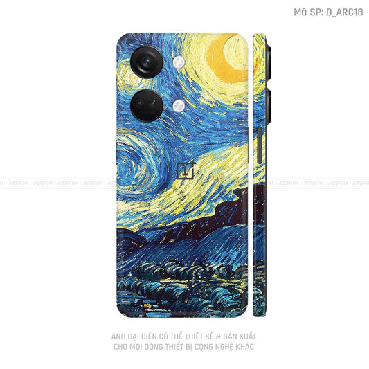 Dán Skin Oneplus Nord Series Hình Nghệ Thuật Arcrylic | D_ARC18
