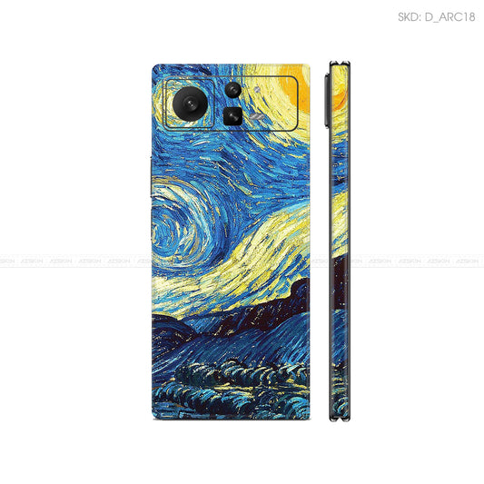 Dán Skin Điện Thoại Xiaomi Mix Fold Series HìnhNghệ Thuật Arcrylic | D_ARC18