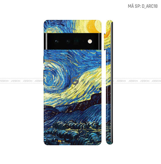 Dán Skin Google Pixel 6 Series Hình Nghệ Thuật Arcrylic | D_ARC18