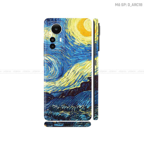 Dán Skin Xiaomi 12 Series Hình Nghệ Thuật Arcrylic | D_ARC18