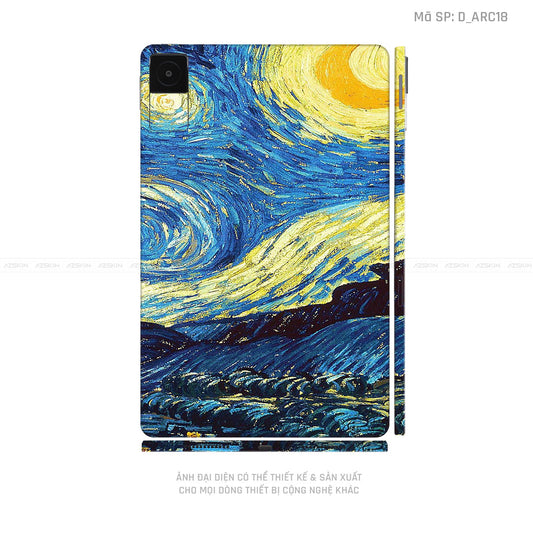 Dán Skin Máy Tính Bảng Xiaomi Mipad Hình Arcrylic | D_ARC18