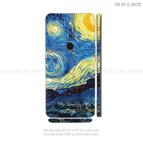 Miếng Dán Skin Điện Thoại OPPO F Series Hình Nghệ Thuật Arcrylic | D_ARC18