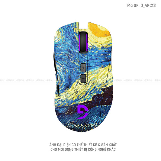Skin Dán Chuột Fuhlen Hình Nghệ Thuật Arcrylic | D_ARC18
